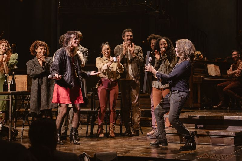 Photos/Video: HADESTOWN Celebrates Gold Certification of Original Broadway Cast Recording — photo 4 of 12