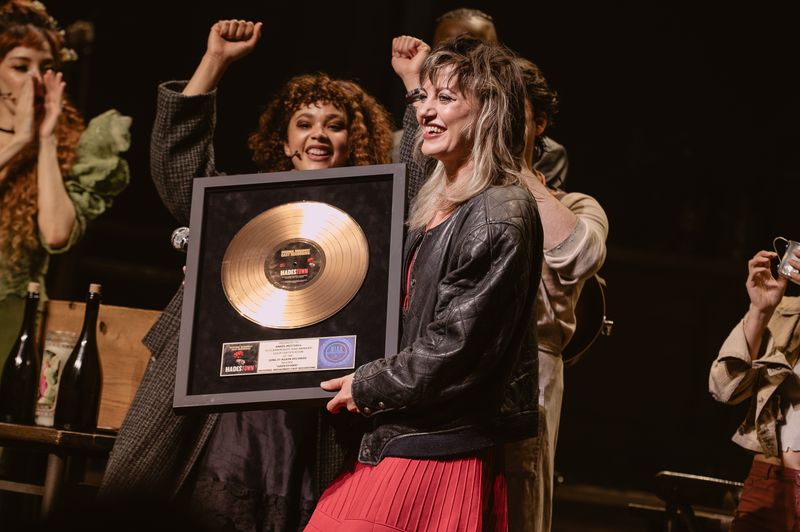 Photos/Video: HADESTOWN Celebrates Gold Certification of Original Broadway Cast Recording — photo 2 of 12
