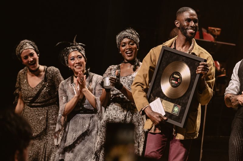 Photos/Video: HADESTOWN Celebrates Gold Certification of Original Broadway Cast Recording — photo 11 of 12