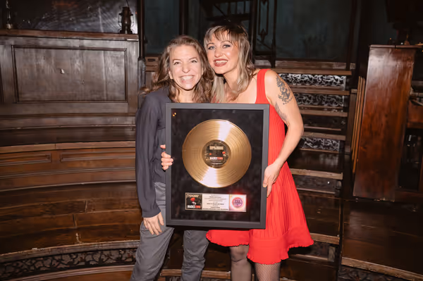 10. Ani DiFranco and Anaïs Mitchell. Photo by Michaelah Reynolds Photo