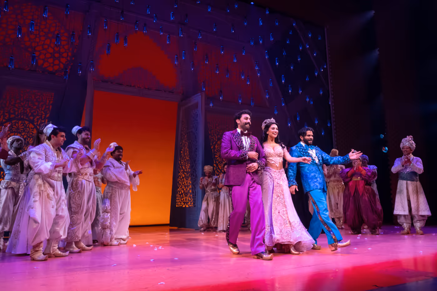 Photos/Video: DELI BOYS Make Cameo in ALADDIN on Broadway Image