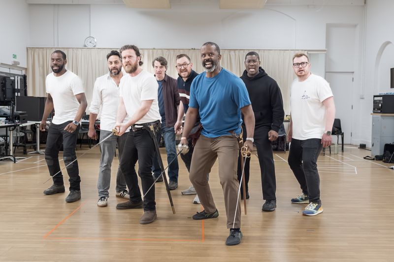 Photos: CYRANO DE BERGERAC in Rehearsal at the Noël Coward Theatre — photo 10 of 12