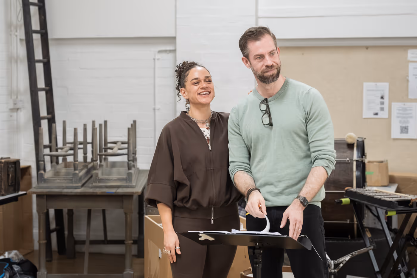 Photos: CYRANO DE BERGERAC in Rehearsal at the Noël Coward Theatre Image