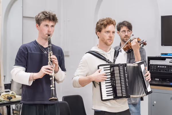 Fergus Murphy, Josh Sneesby and Oliver Grant Photo