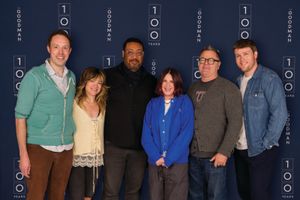 Alex Goodrich, Sarah Stiles, Cedric Yarbrough, Megan Mullally, Nick Offerman, Grey He Photo