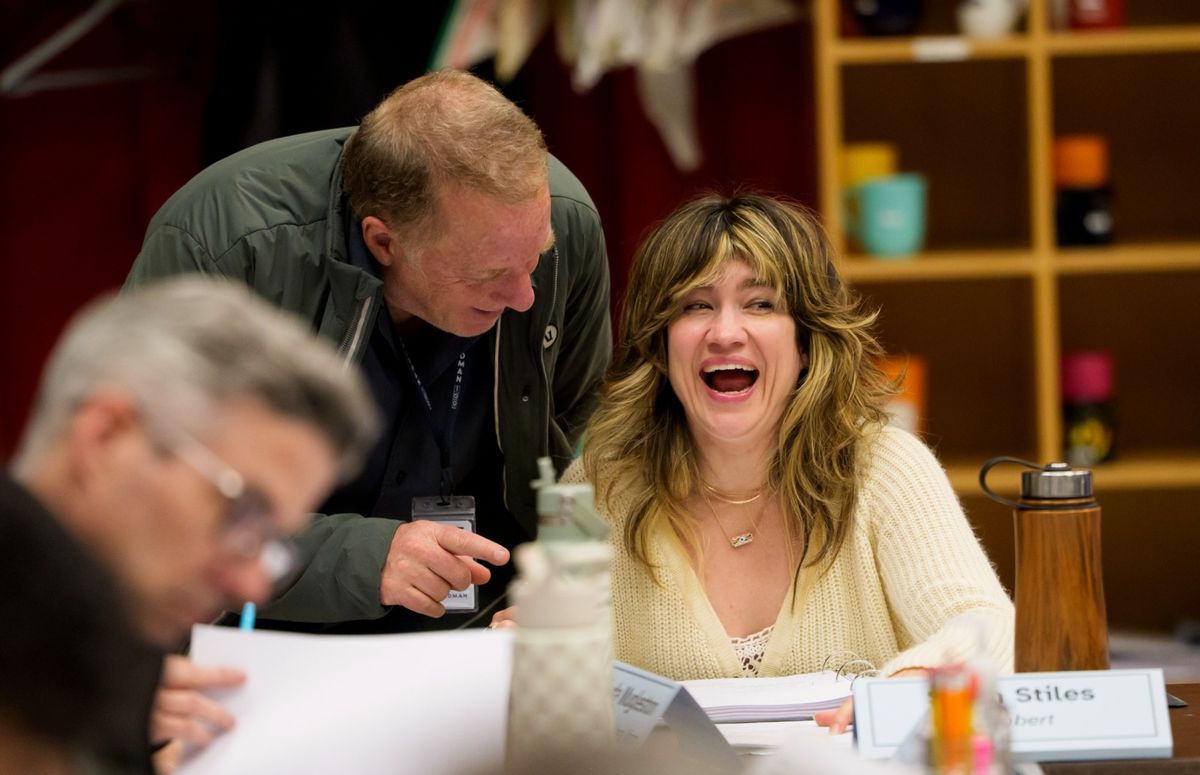 Jay Reiss, Sarah Stiles at Photos: Megan Mullally, Nick Offerman and More in ICEBOY! Rehearsals