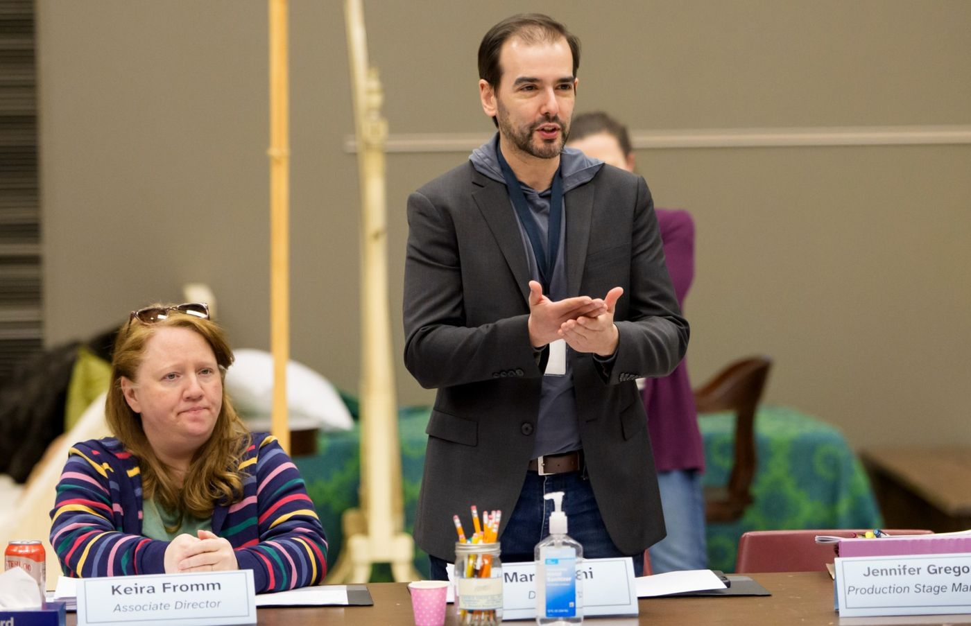 Photos: Megan Mullally, Nick Offerman and More in ICEBOY! Rehearsals Image