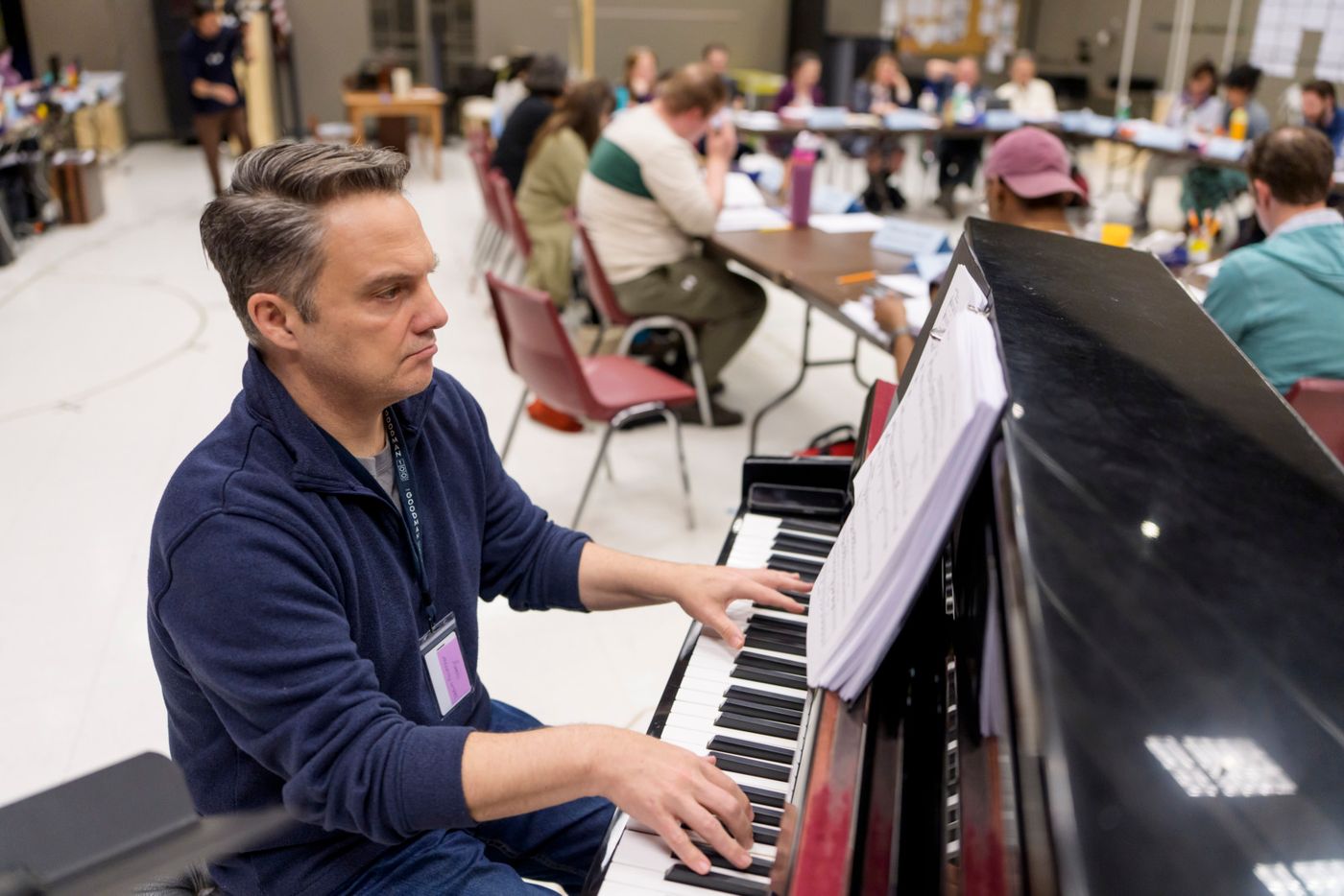 Photos: Megan Mullally, Nick Offerman and More in ICEBOY! Rehearsals Image