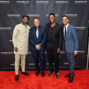 Atandwa Kani, Ricardo Khan, Kelcey Watson, and Ezra Ezzard. @ BroadwayWorld Atandwa Kani, Ricardo Khan, Kelcey Watson, and Ezra Ezzard. Photo