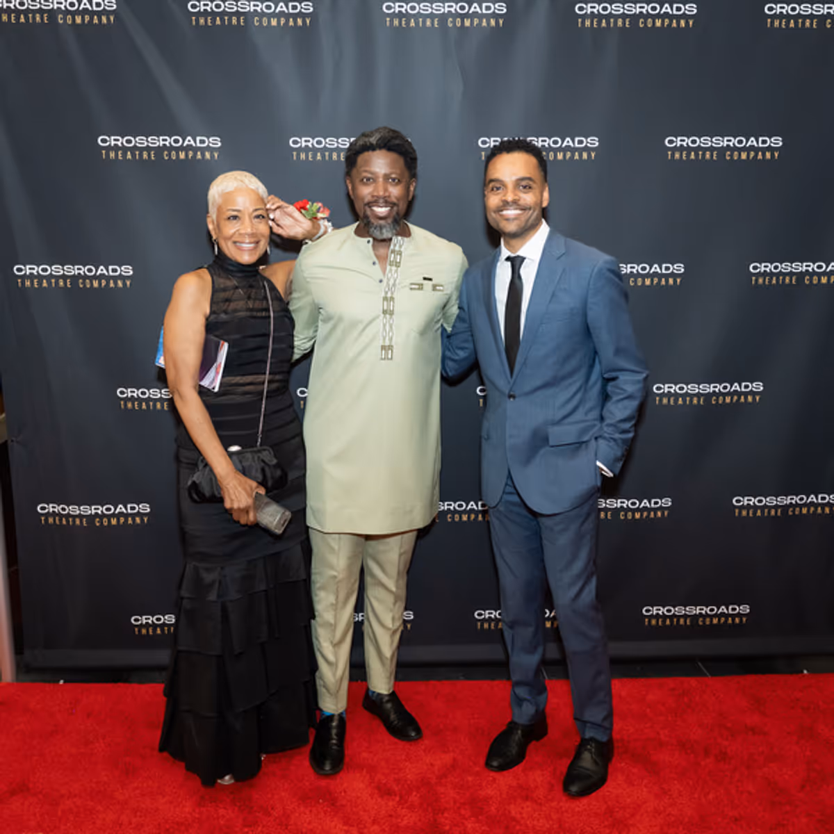 Susan Chavis Settles, Atandwa Kani, and Ezra Ezzard at Photos: SIZWE BANZI IS DEAD Opens at Crossroads Theatre Company