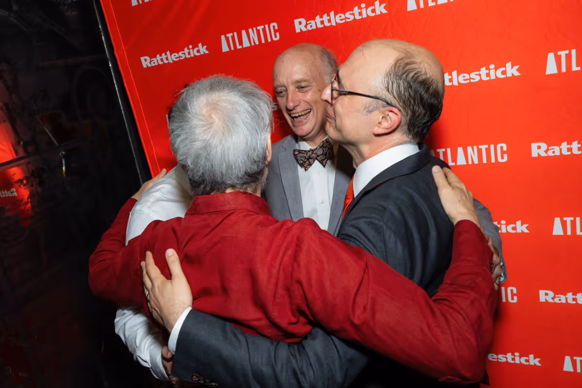 Greg Keller, Frank Wood, Ben Beckley, Pete Simpson at Photos: INDIAN PRINCESSES Celebrates Opening Night Off-Broadway