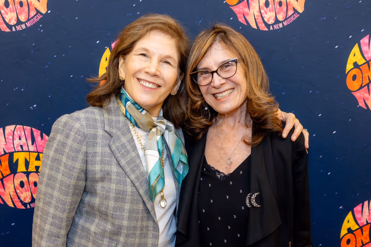 Producer Ruth Hendel and Book Writer & Original Screenwriter Pamela Gray at Photos: A WALK ON THE MOON Cast Meets the Press