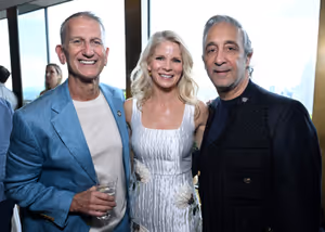 Tom Kirdahy, Kelli O'Hara and Jeff Mahshie  Photo