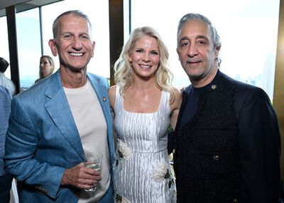 Tom Kirdahy, Kelli O'Hara and Jeff Mahshie  Photo