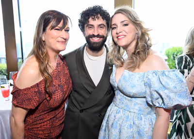 Ana Gasteyer, Brandon Uranowitz and Sara Chase  Photo