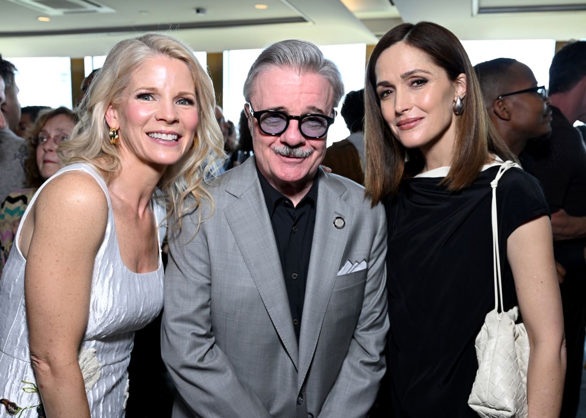 Kelli O'Hara, Nathan Lane and Rose Byrne at Photos: Inside the 79th Annual Tony Award Nominees Luncheon