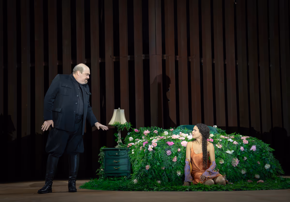 Glenn Fleshler and Ra’Mya Latiah Aikens at Photos: LaChanze, Francis Jue and More Free Shakespeare in the Park's ROMEO & JULIET