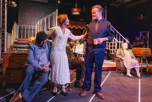 Jon Mael, Tanya Martin, Ricky Waugh & Anne Scurria. Photo by Erin X. Smithers. @ BroadwayWorld Jon Mael, Tanya Martin, Ricky Waugh & Anne Scurria. Photo by Erin X. Smithers. Photo