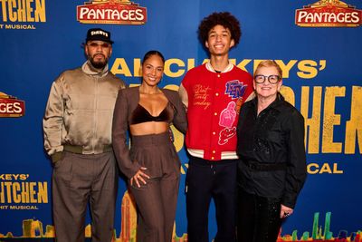 Alicia Keys, Swizz Beatz,Egypt Daoud Dean and Terria Joseph Photo