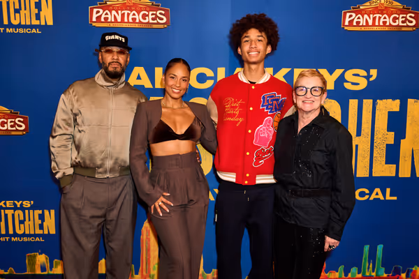 Alicia Keys, Swizz Beatz,Egypt Daoud Dean and Terria Joseph Photo