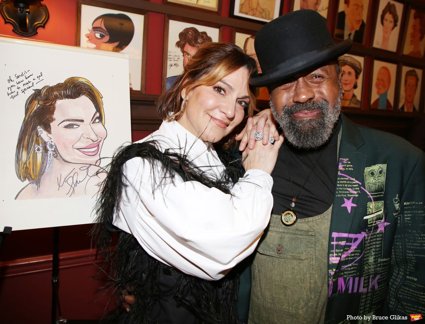 Photos: THE LOST BOYS' Shoshana Bean Receives Portrait at Sardi's Image