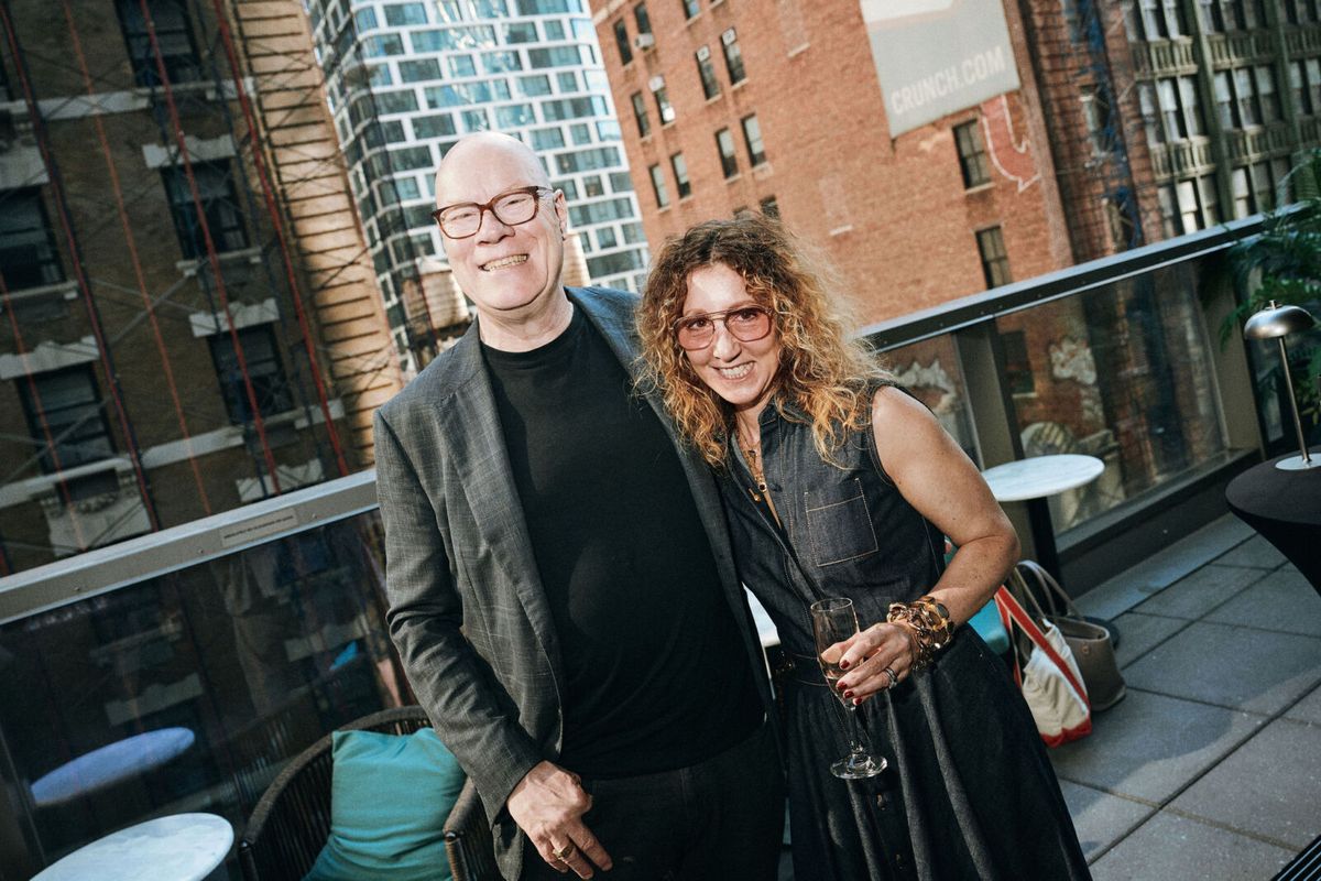 Oren Michaels and Lori Fineman  Valerie Terranova at Photos: Men of Broadway Celebrate LIBERATION at Cocktail Party
