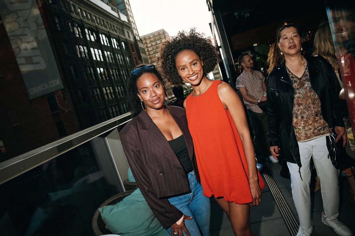 Whitney White and Lakisha May  Valerie Terranova at Photos: Men of Broadway Celebrate LIBERATION at Cocktail Party