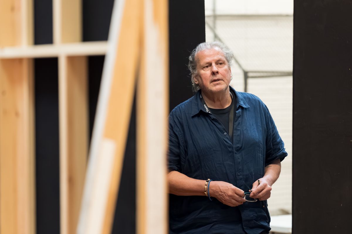 John Vernon at Photos: Sandra Oh and More in Rehearsal For THE MISANTHROPE at the National Theatre