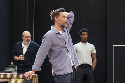 Paul Chahidi, Tom Mison and Freddie MacBruce Photo