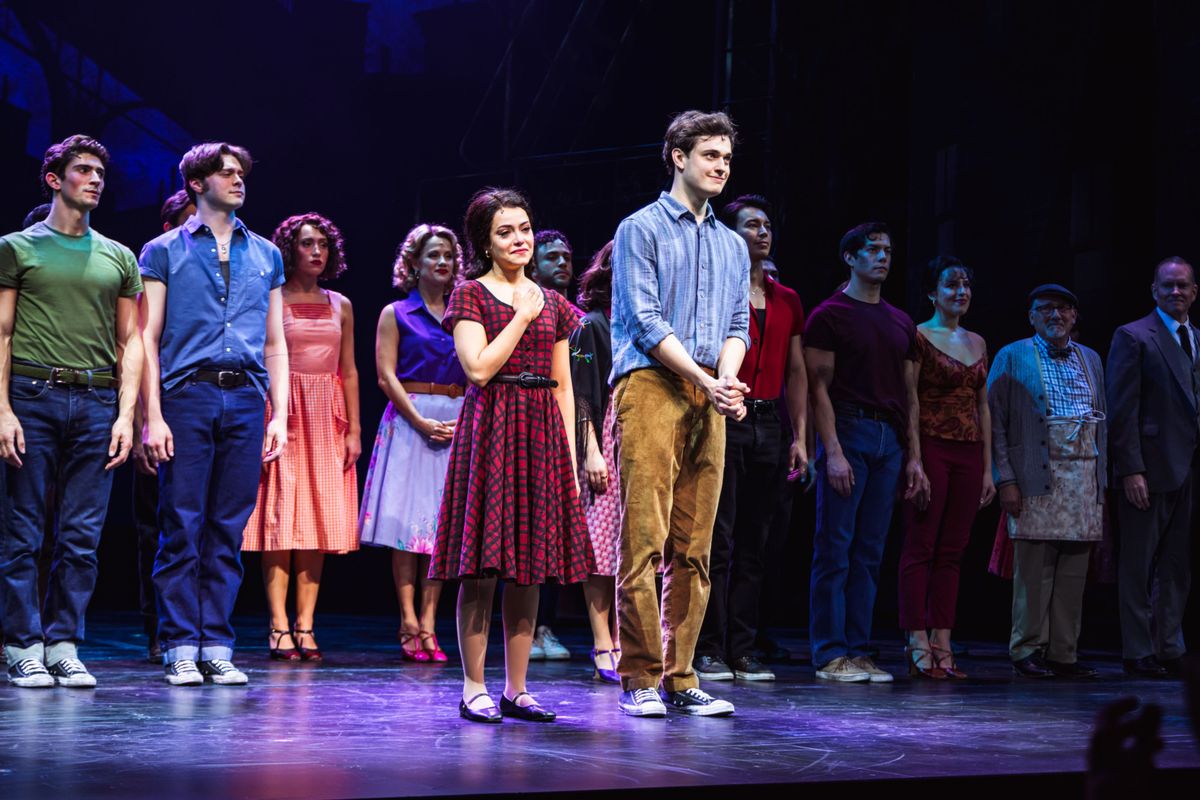 Sarah-Anne Martinez, Noah Henry, and the Company at Photos: Inside Opening Night of WEST SIDE STORY at Paper Mill Playhouse