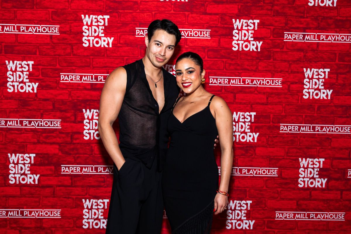 Antony Sanchez and Mikaela Secada at Photos: Inside Opening Night of WEST SIDE STORY at Paper Mill Playhouse