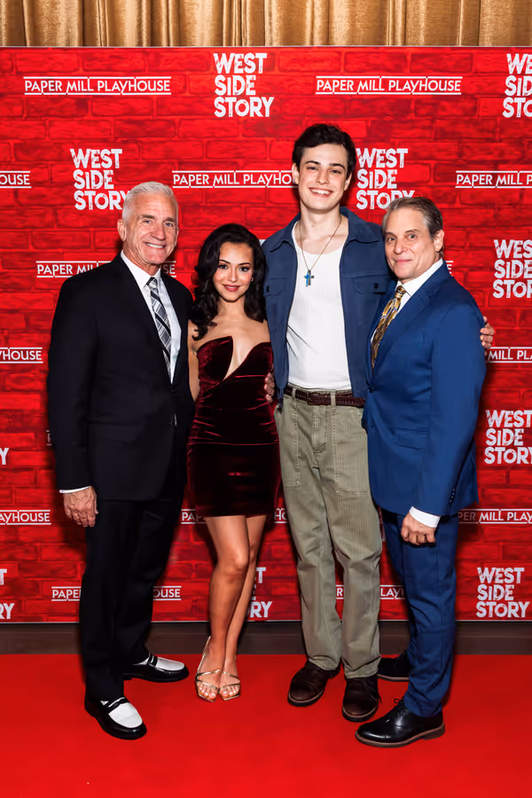 Mark S. Hoebee, Sarah-Anne Martinez, Noah Henry, and Alex Sanchez Photo
