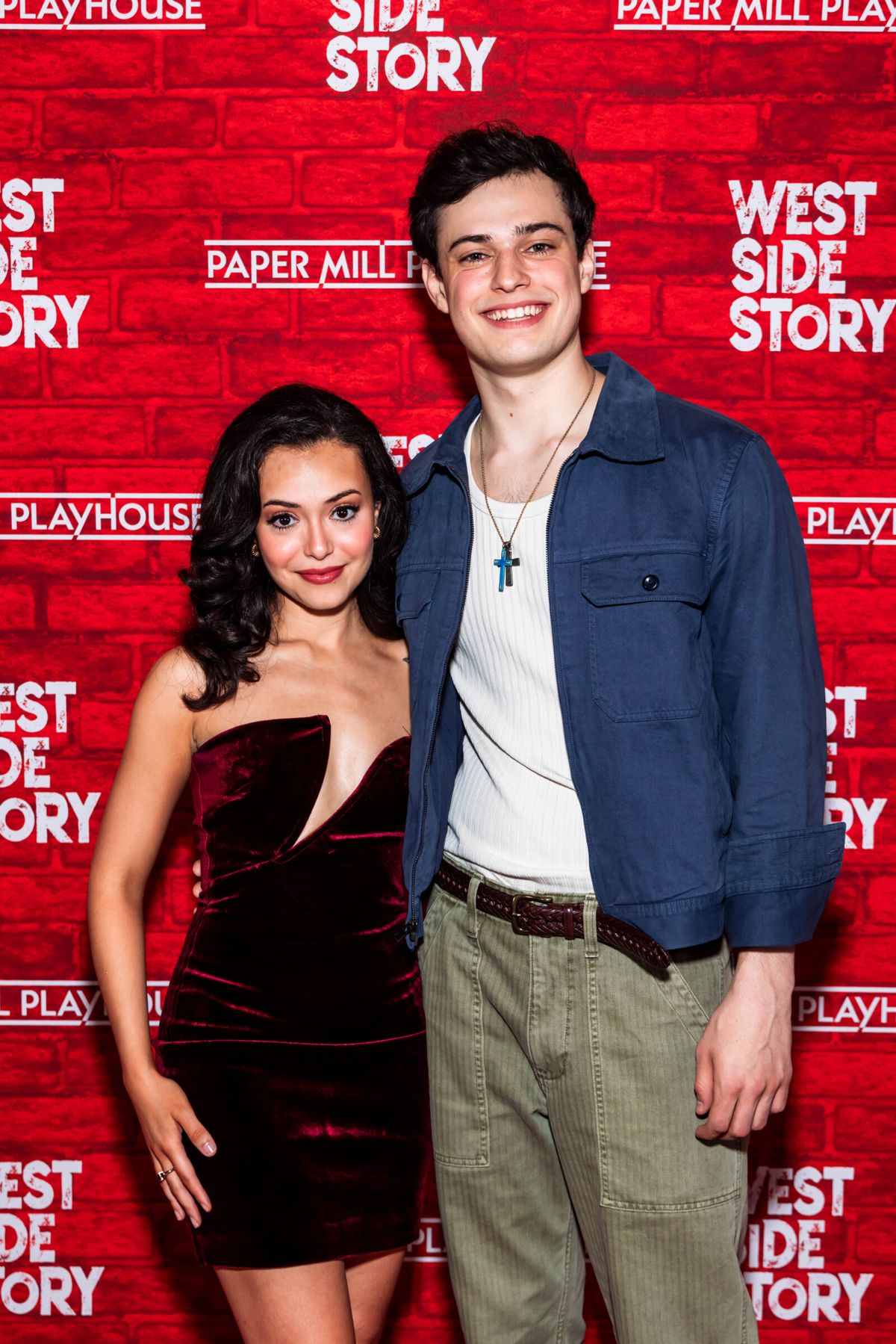 Sarah-Anne Martinez and Noah Henry at Photos: Inside Opening Night of WEST SIDE STORY at Paper Mill Playhouse