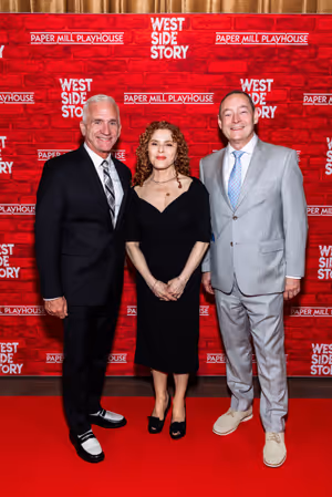 Mark S. Hoebee, Bernadette Peters, and Mike Stotts @ BroadwayWorld Mark S. Hoebee, Bernadette Peters, and Mike Stotts Photo