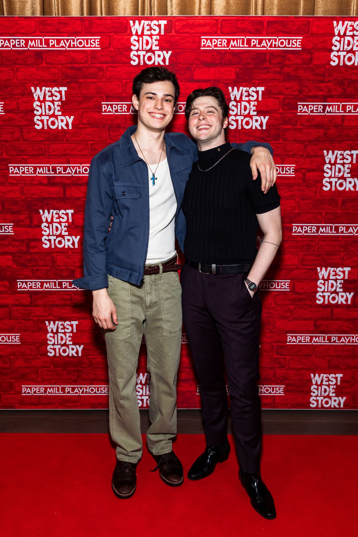 Noah Henry and Sean Harrison Jones at Photos: Inside Opening Night of WEST SIDE STORY at Paper Mill Playhouse