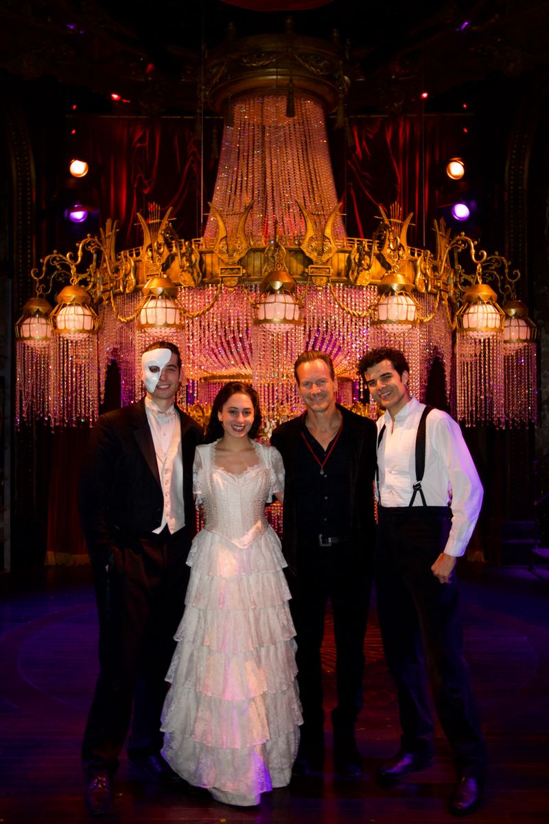 Photos: PHANTOM Film Star Patrick Wilson Visits MASQUERADE Off-Broadway — photo 1 of 2