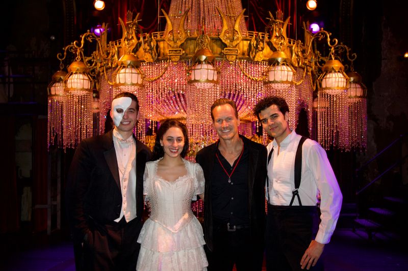 Photos: PHANTOM Film Star Patrick Wilson Visits MASQUERADE Off-Broadway — photo 2 of 2