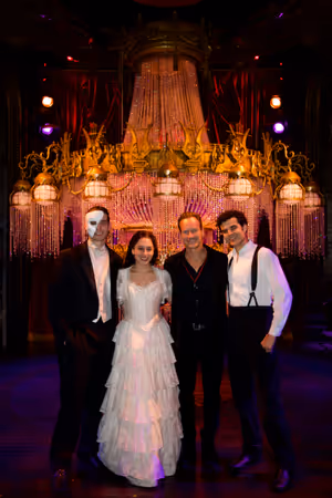 Clay Singer, Georgia Mendes, Patrick Wilson, and Francisco Javier González @ BroadwayWorld Clay Singer, Georgia Mendes, Patrick Wilson, and Francisco Javier González Photo