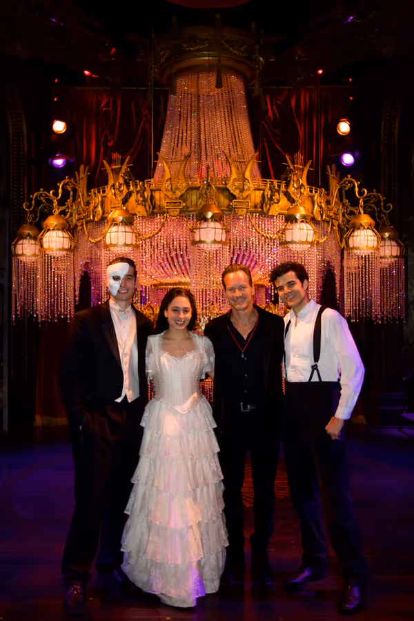 Clay Singer, Georgia Mendes, Patrick Wilson, and Francisco Javier González Photo
