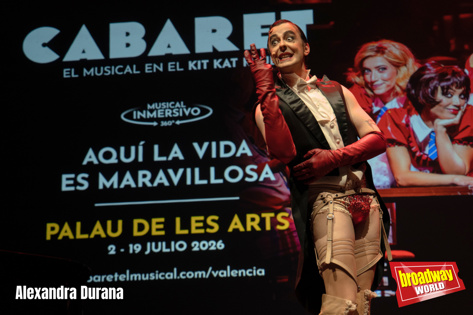 FOTOS: El renovado elenco de CABARET deslumbra en su presentación oficial en Valencia Image