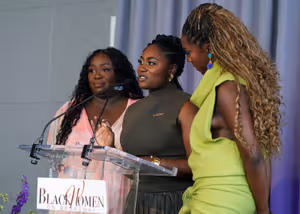 Jocelyn Bioh, Danielle Brooks and Amber Iman Photo