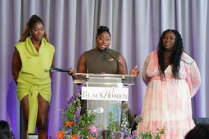 Amber Iman, Danielle Brooks and Jocelyn Bioh  Photo