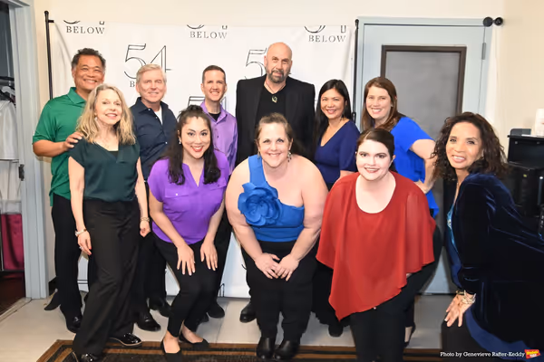 Jeremy Schonfeld with The House of Love Choir that includes- Demitrio Acot, Jackie… Photo