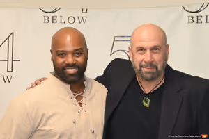 Melvin Tunstall III and Jeremy Schonfeld @ BroadwayWorld Melvin Tunstall III and Jeremy Schonfeld Photo