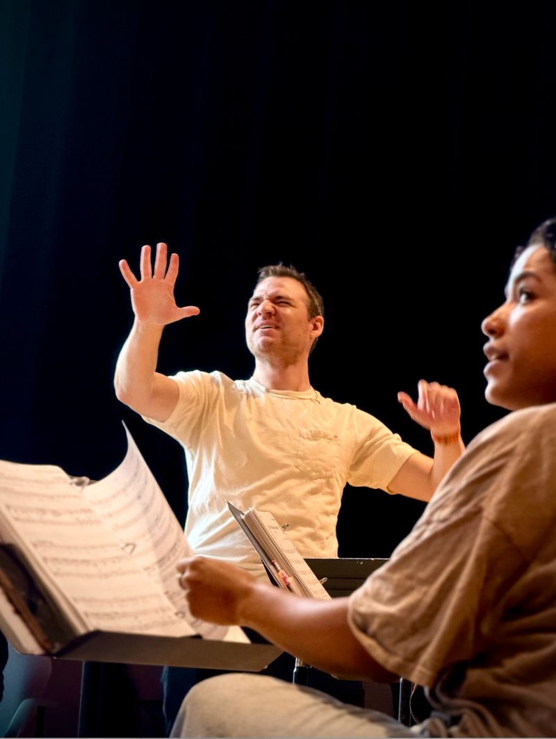 Photos: In Rehearsals for ASL and Spoken English ELEPHANT SHOES World Premiere — photo 1 of 6
