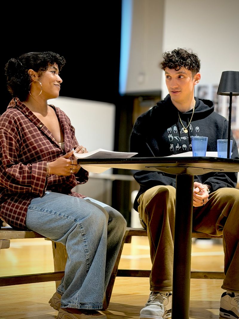 Photos: In Rehearsals for ASL and Spoken English ELEPHANT SHOES World Premiere — photo 4 of 6