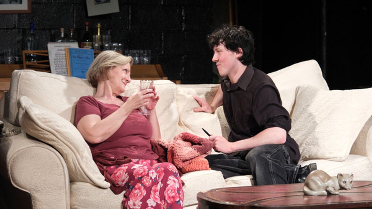 Lisa Tracy and River Knight at Photos: GOODNIGHT, MRS. CALABASH At Theater For The New City