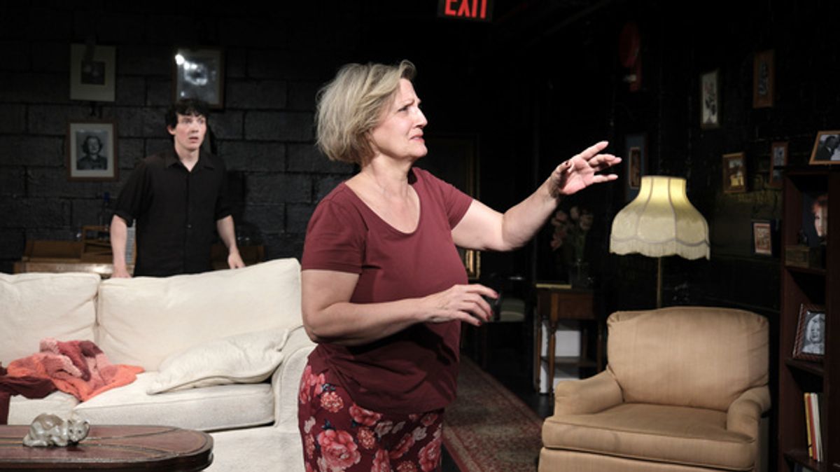 Lisa Tracy and River Knight at Photos: GOODNIGHT, MRS. CALABASH At Theater For The New City