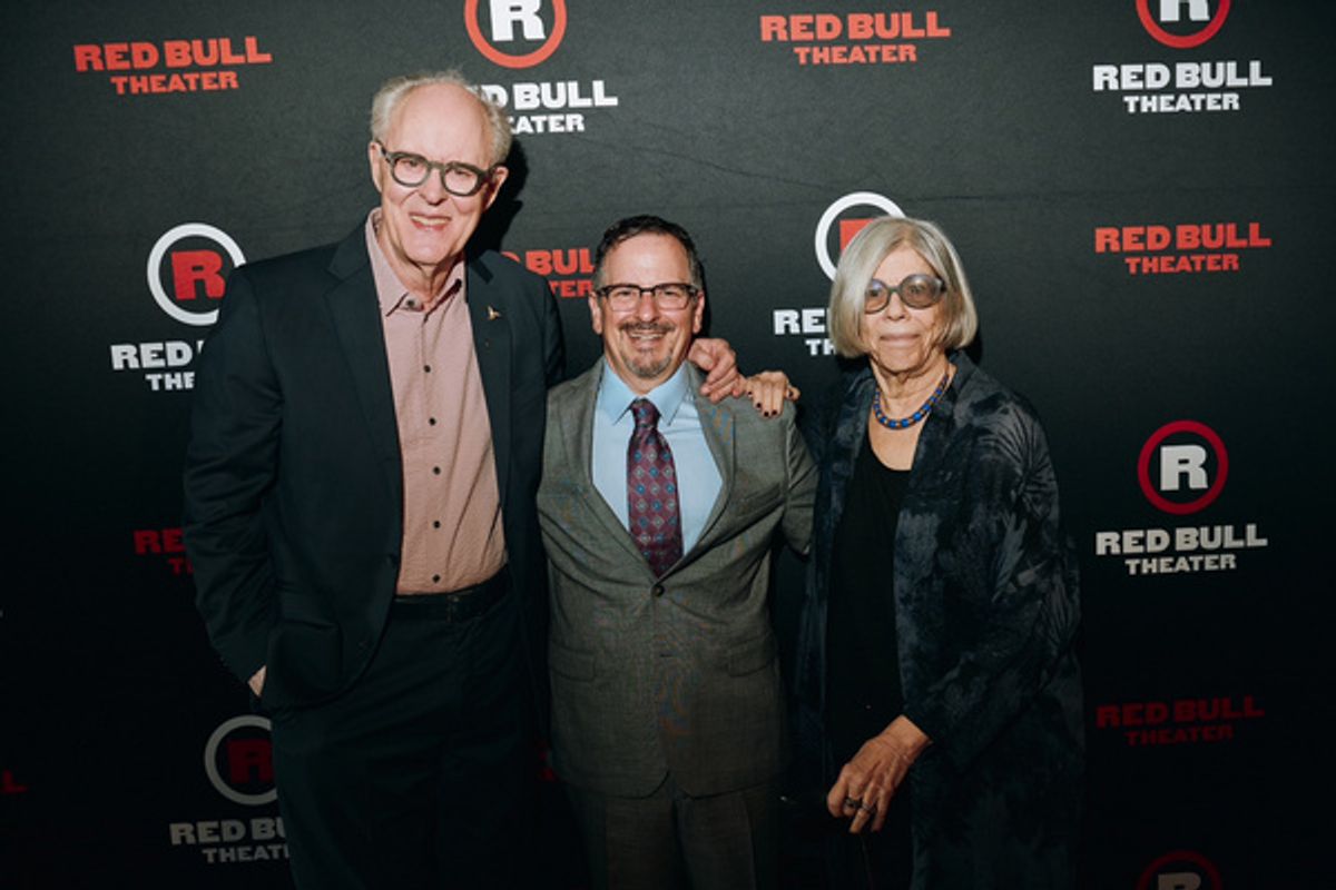 John Lithgow, Jesse Berger and Joanna Cole at Photos: Red Bull Theater's Gala Honors John Lithgow and Joanna Cole