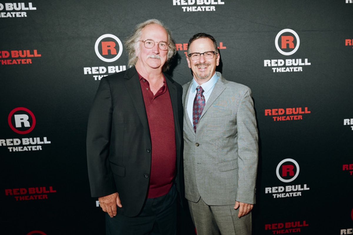 Mark Linn Baker and Founder and Artistic Director Jesse Berger at Photos: Red Bull Theater's Gala Honors John Lithgow and Joanna Cole